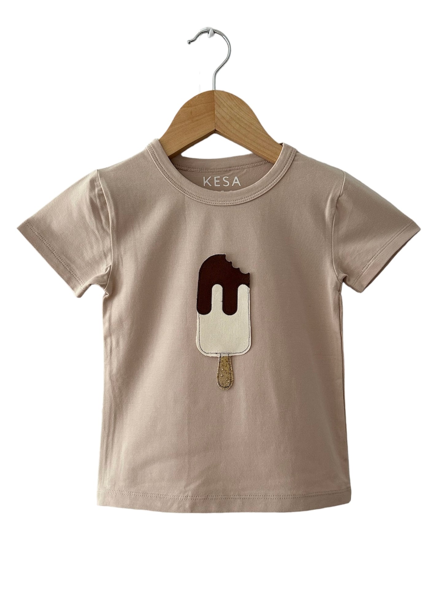 Choc Top Pop T-Shirt SAND COLOUR