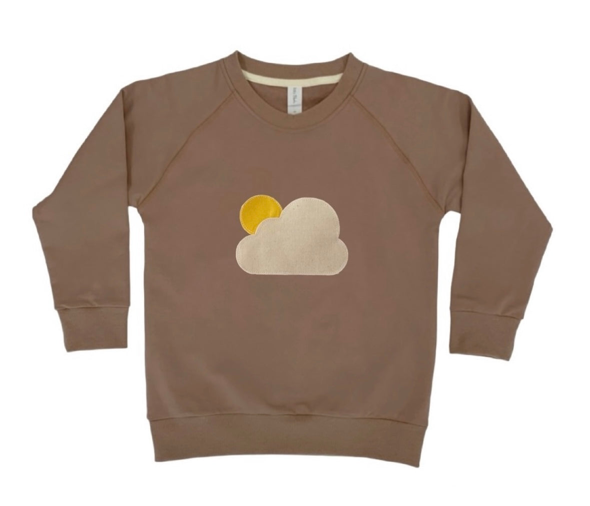 Calico Cloud Sweater MOCHA COLOUR