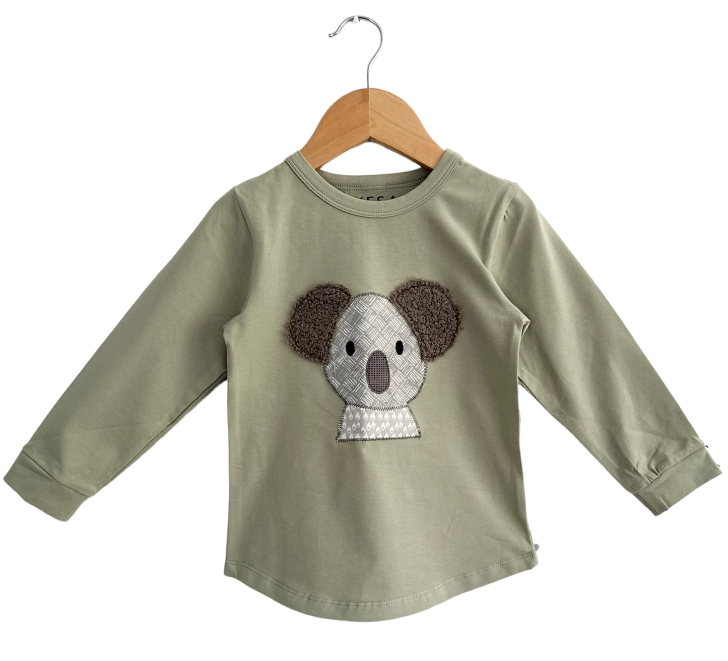 4. KESA koala long sleeve top EUCALYTPUS colour