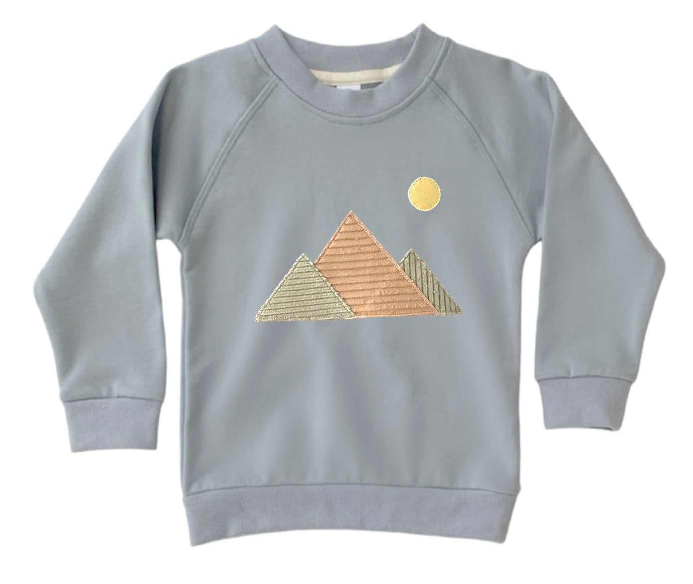 Mountains Sweater BABY BLUE COLOUR