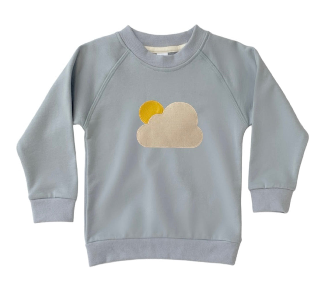 Calico Cloud Sweater BABY BLUE COLOUR