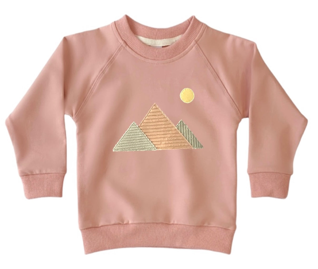 Mountains Sweater BLUSH PINK